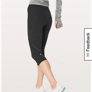 NWT Lululemon Lead the Pack crop